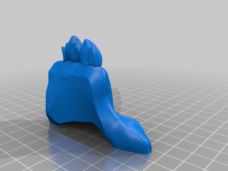 Miniatura 13 do modelo 3D Cat Skull Mask