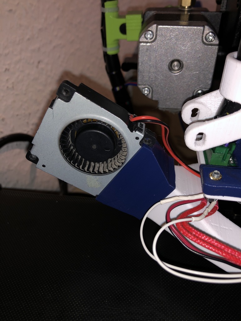 Original hotendcooler Fanduct adapter for X-Carriage [MK4]