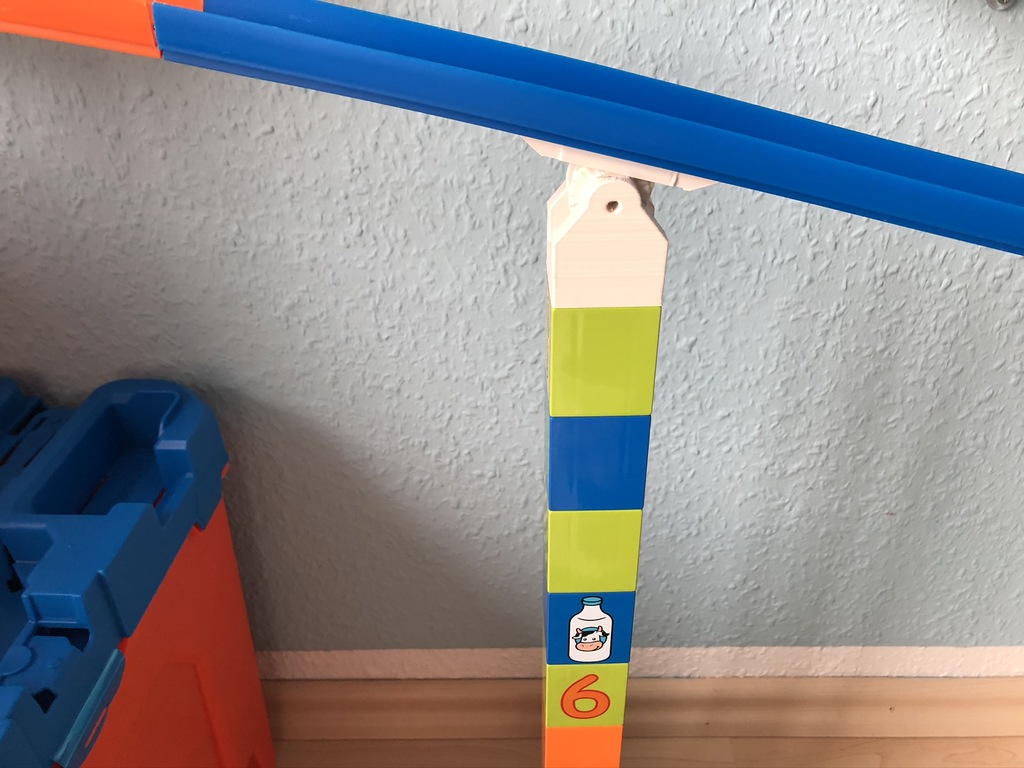 Lego Duplo to Hot Wheels Hinge Adapter V3 + BETA Trackholder with Connetor