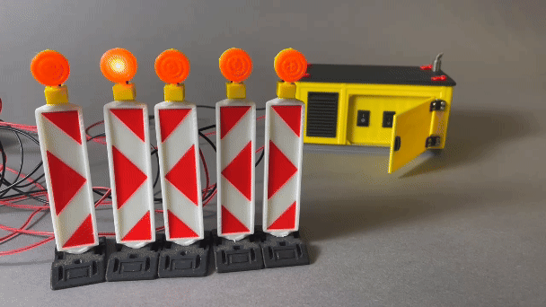 Direction desk 1/14 - construction site accessorie