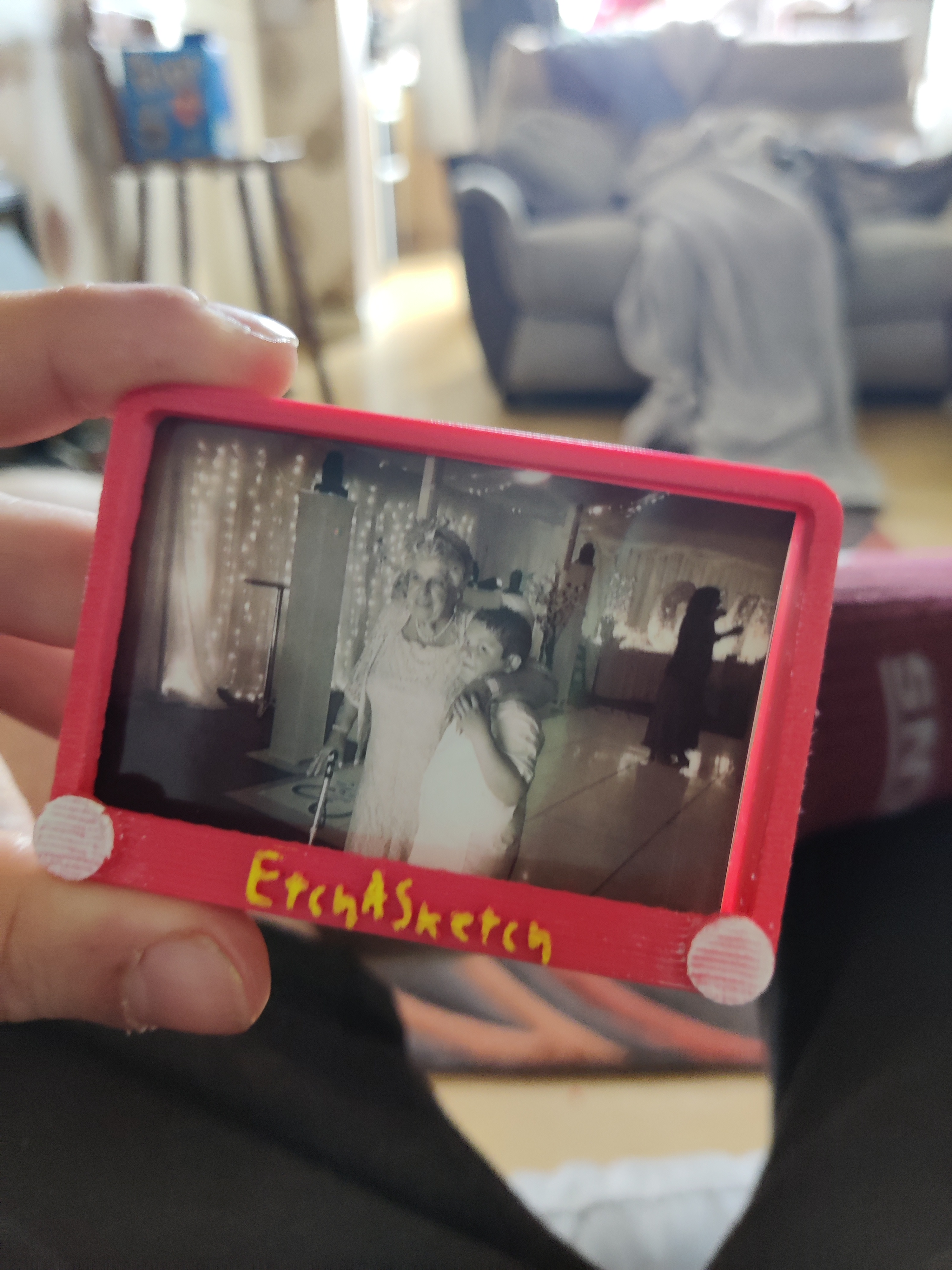 Instax Mini 8 Frame etchasketch — thumbnail 4