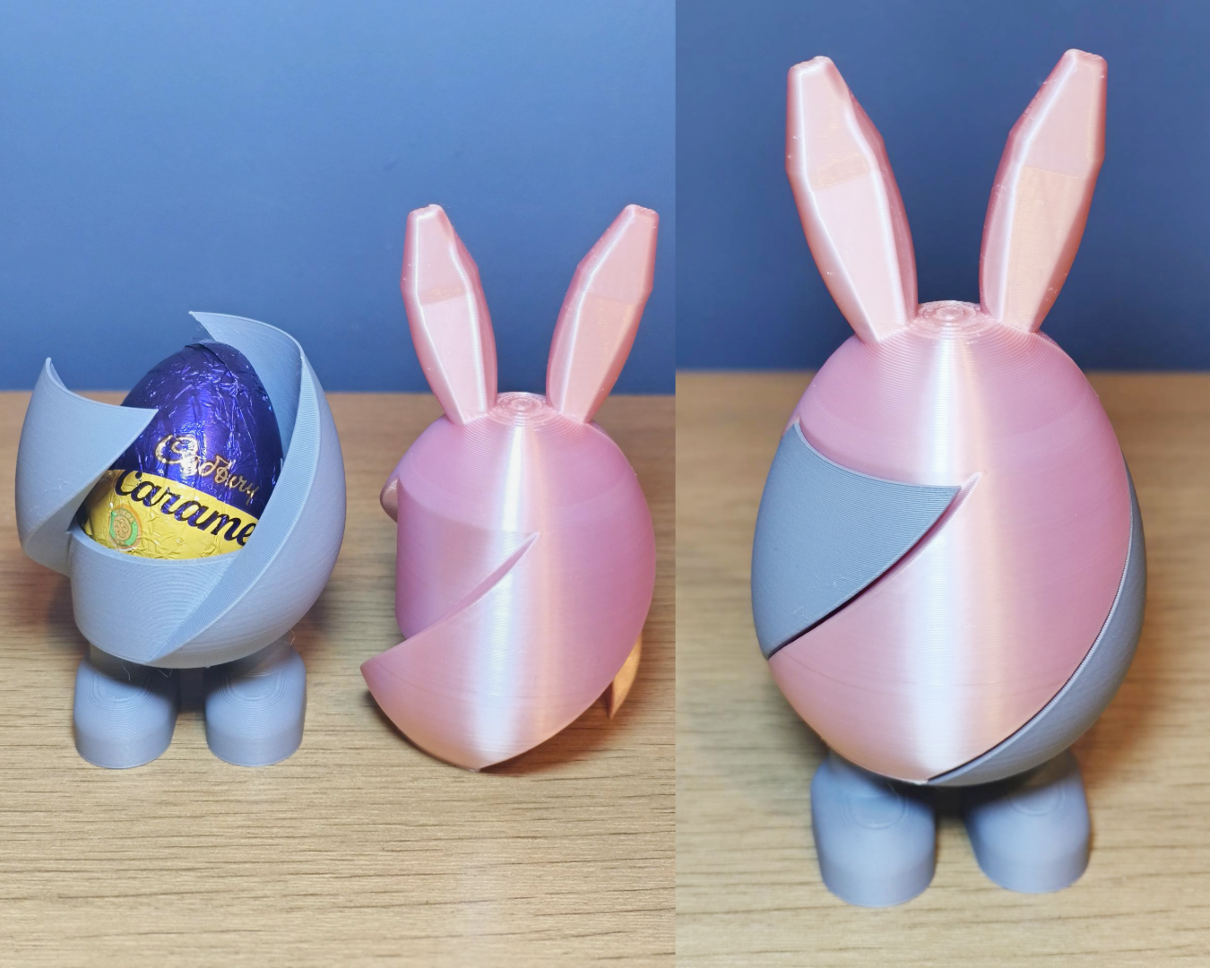 Parametric spiralling easter eggg 3D model