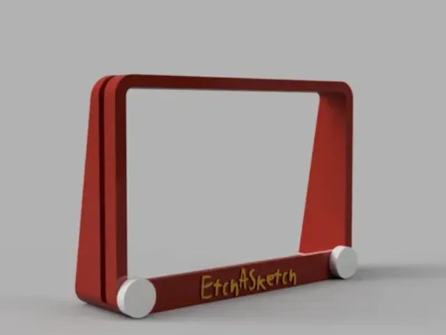 Photo Frame 2x3 etch a sketch