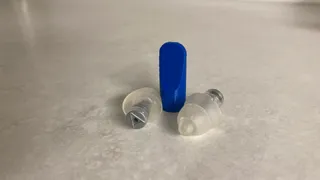 Ear plugs insert tool