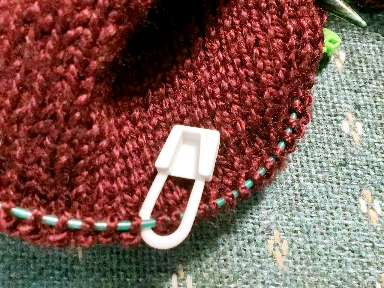 Knitting Stitch Marker - “field-tested”, “knitter-approved”