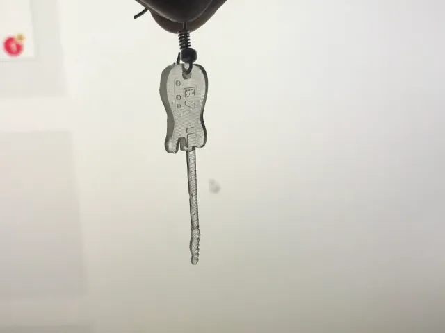 Telecaster Guitar earrings