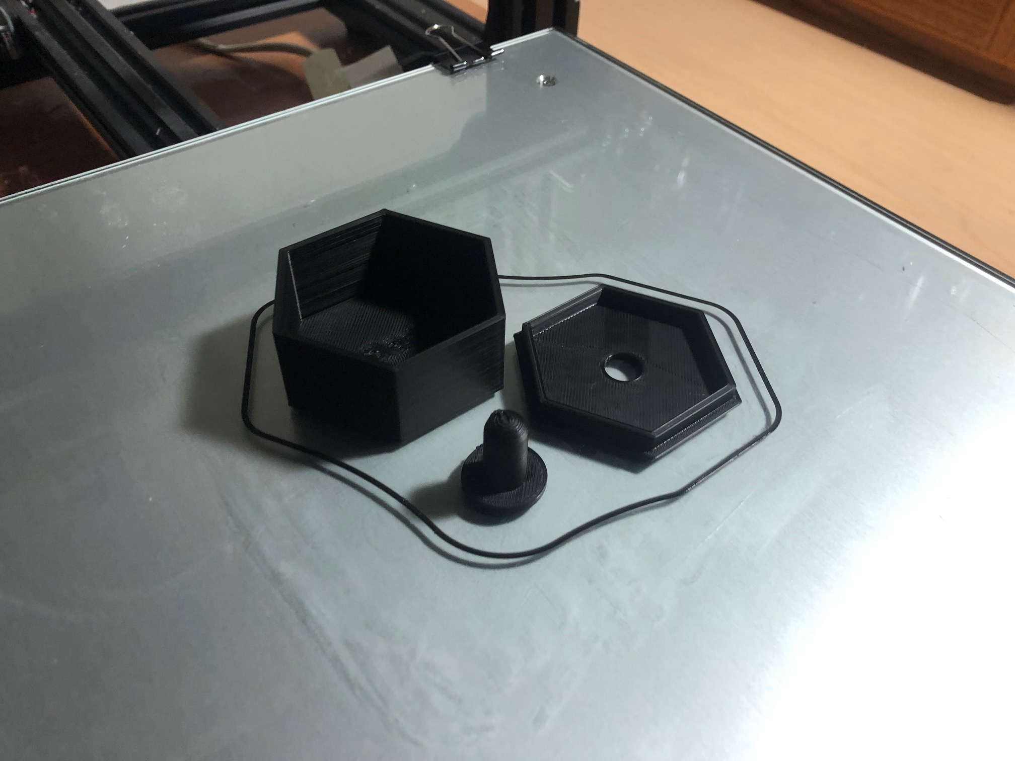 Miniatura 4 do modelo 3D Hexagon Miscellaneous Container