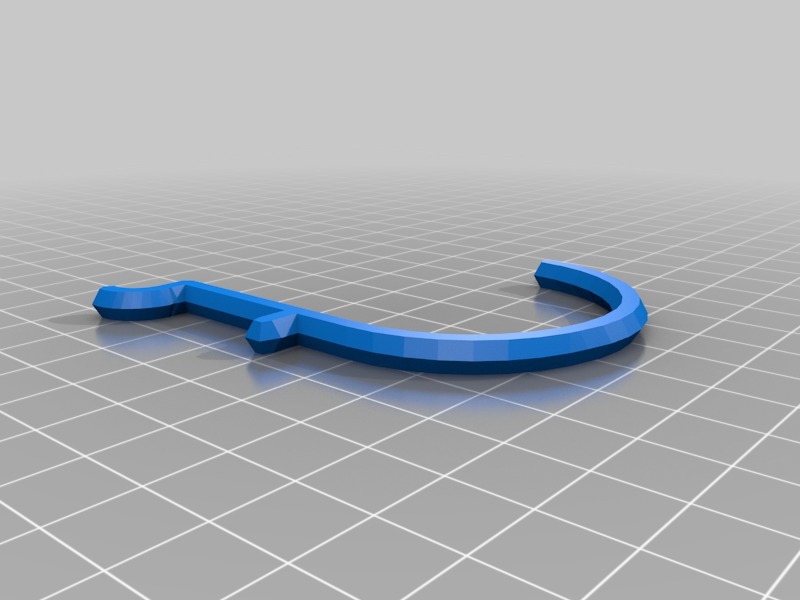 Miniatura 6 do modelo 3D Customizable pegboard hooks