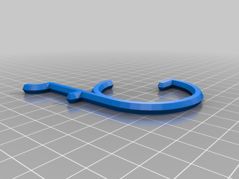 Miniatura 7 do modelo 3D Customizable pegboard hooks