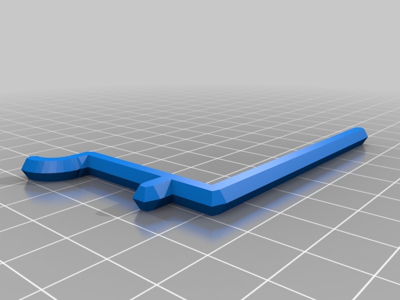 Miniatura 13 do modelo 3D Customizable pegboard hooks