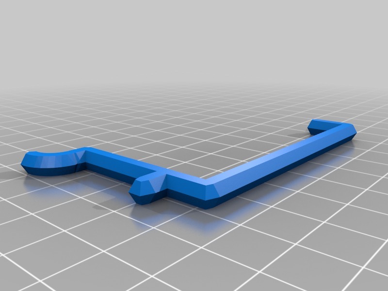 Miniatura 20 do modelo 3D Customizable pegboard hooks