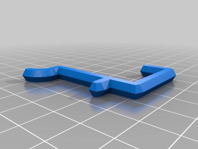 Miniatura 24 do modelo 3D Customizable pegboard hooks