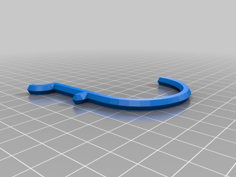 Miniatura 25 do modelo 3D Customizable pegboard hooks