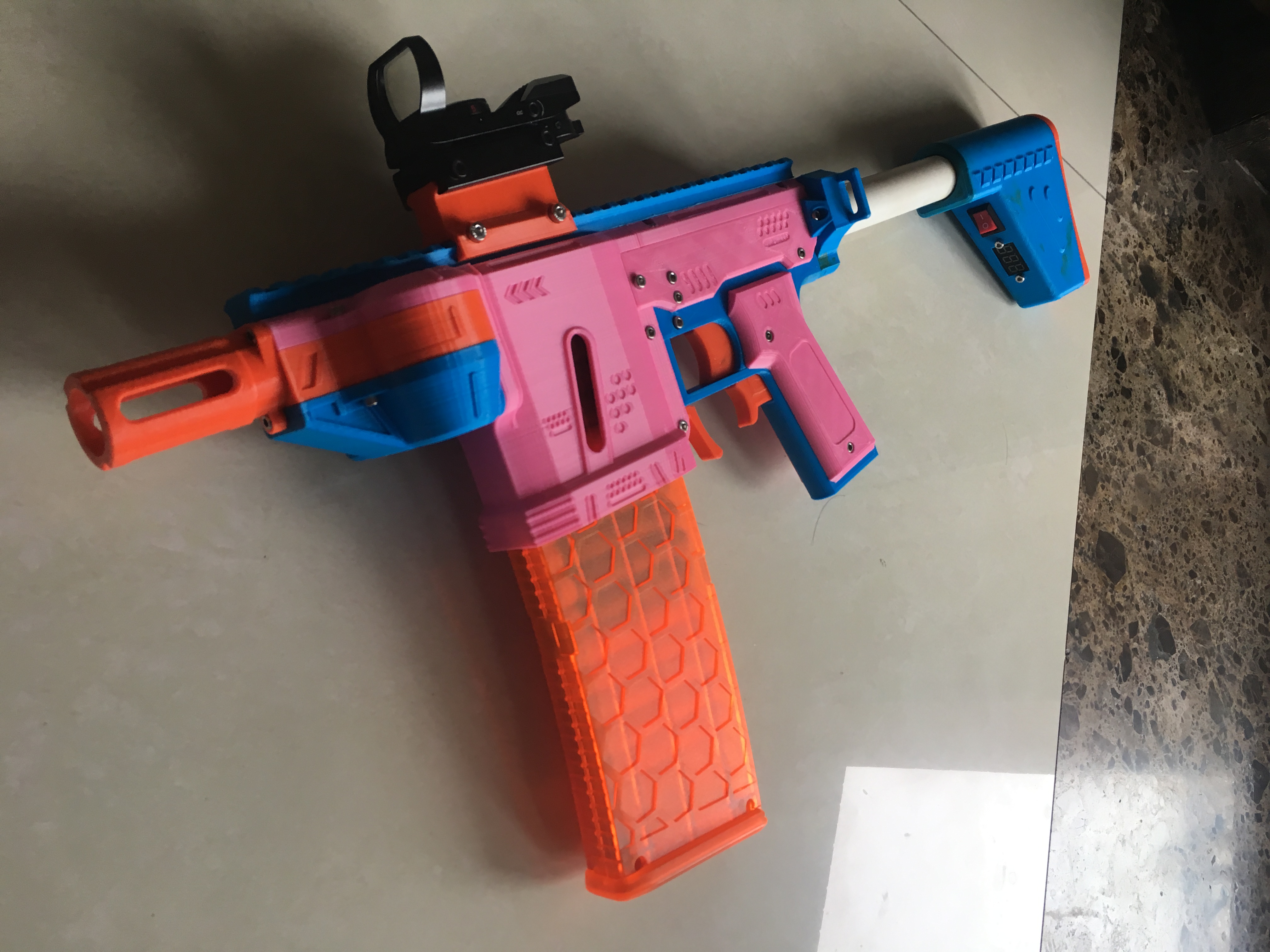 The Gryphon (Foam Dart Blaster) by Flygonial Download free STL model