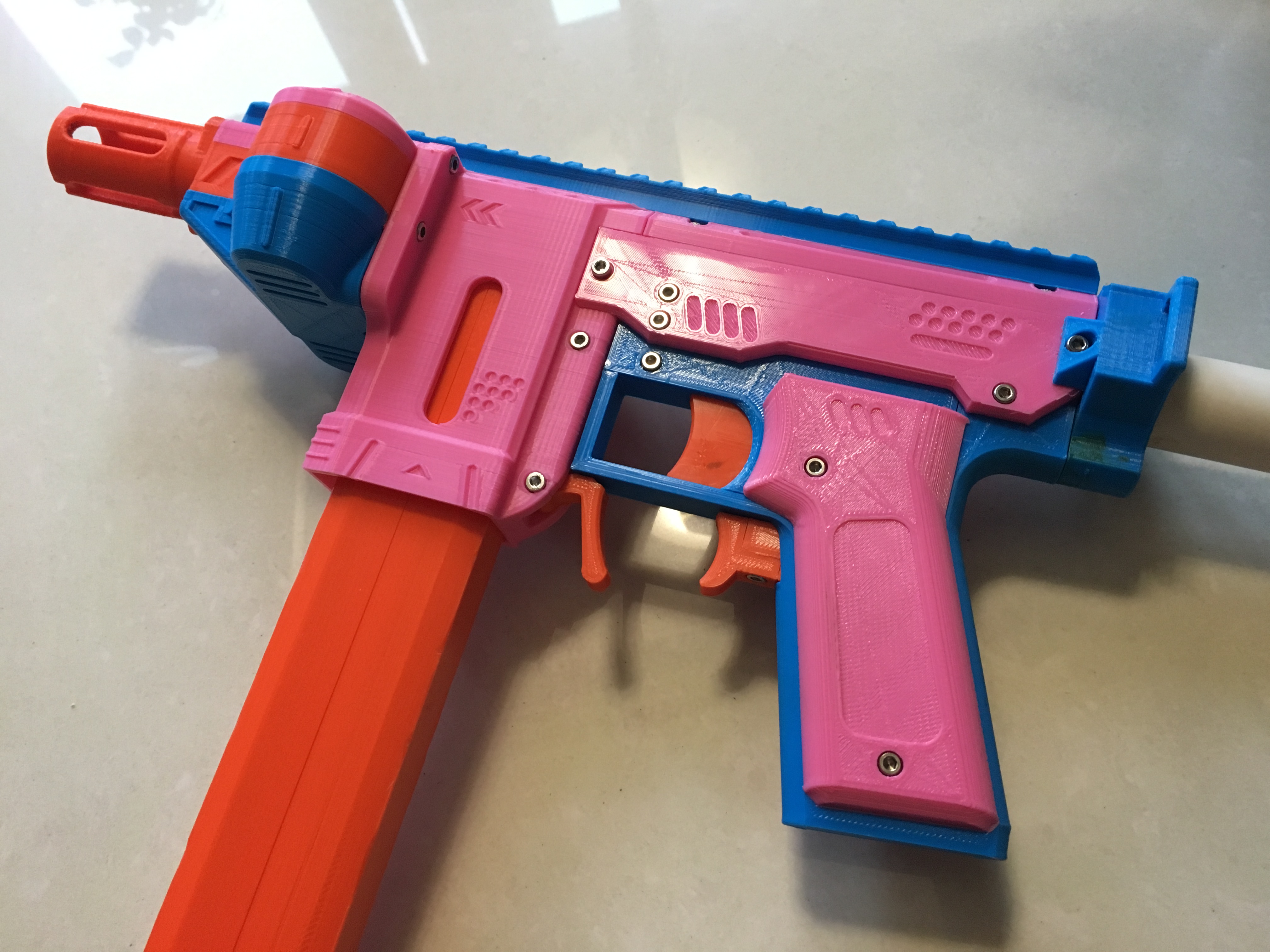 The Gryphon (Foam Dart Blaster) by Flygonial Download free STL model