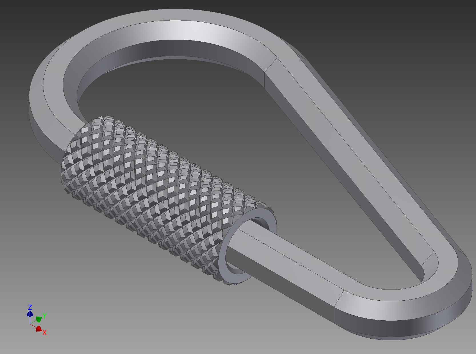 Miniatura 2 do modelo 3D OCTO CARABINER