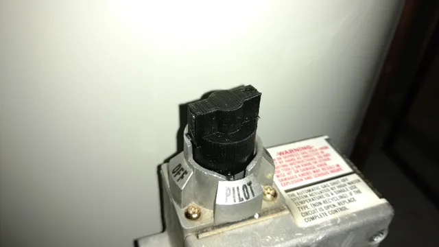 Water Heater Gas Control Knob