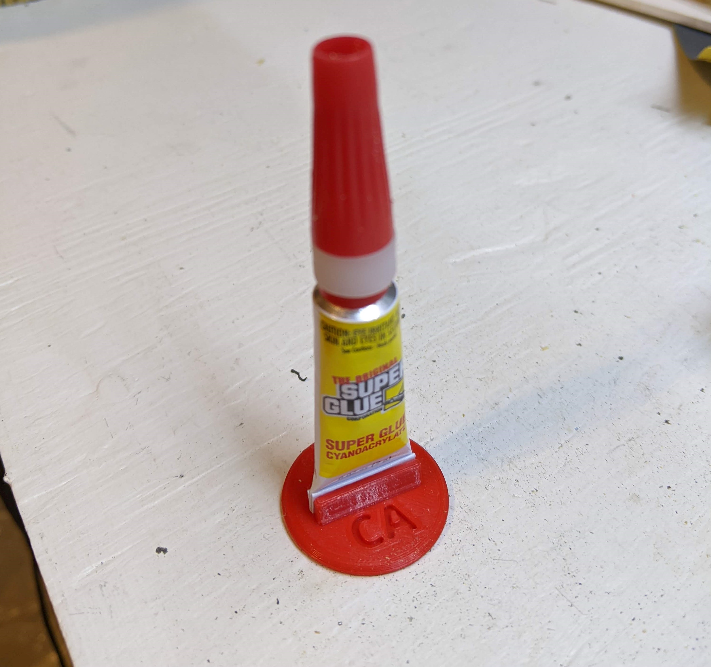 Super Glue Holder Mount (cyanoacrylate aka CA)
