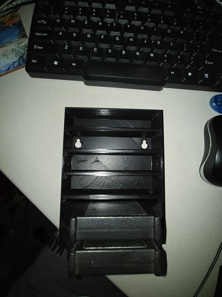 TI-99/4a cartridge rack by arcadeshopper | Download free STL model ...