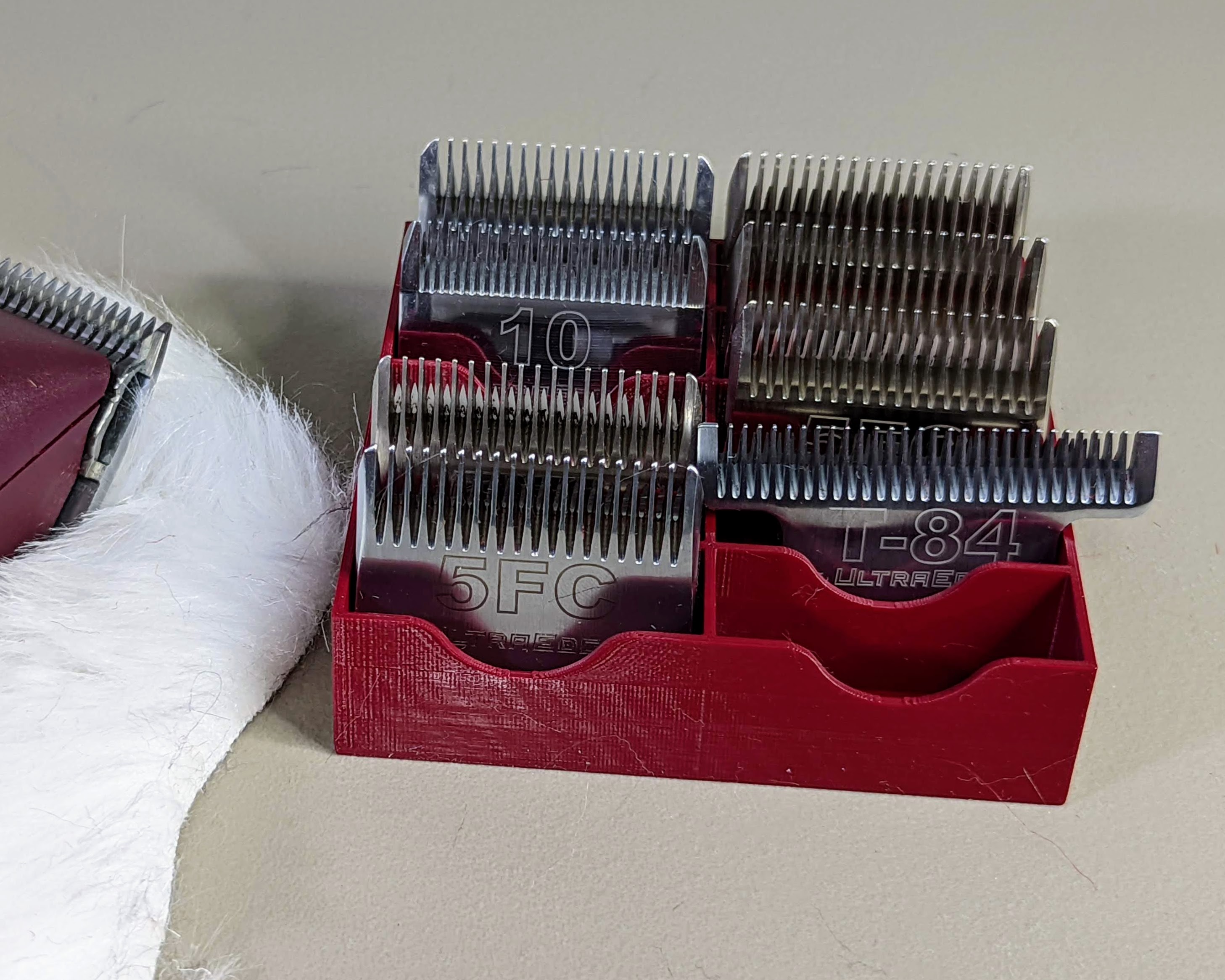 Clipper Blades Holder ( Pet Grooming, Barbers, Stylists, Cosplay) by