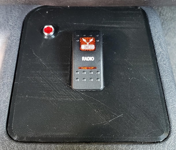 Jeep TJ Airbag Switch Replacement Plate by iowncalculus Download free