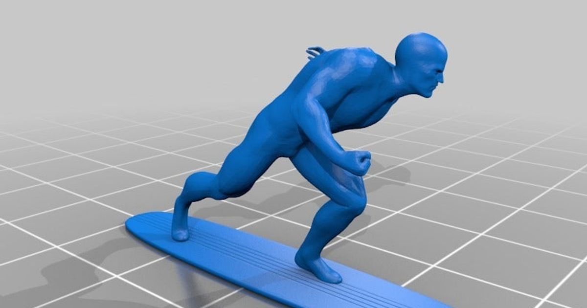 Marvel Silver Surfer by Melic | Download free STL model | Printables.com