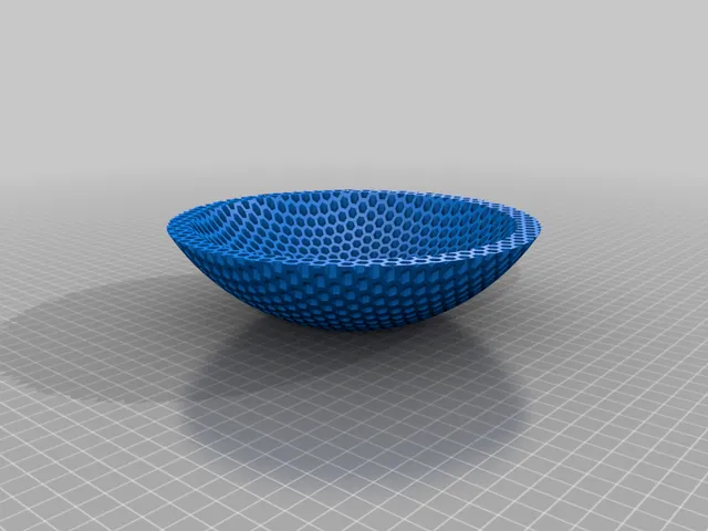 Honeycomb Bowl plus others with different shaped holes