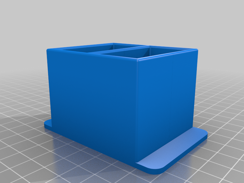 Miniatura 3 do modelo 3D dual remote holder