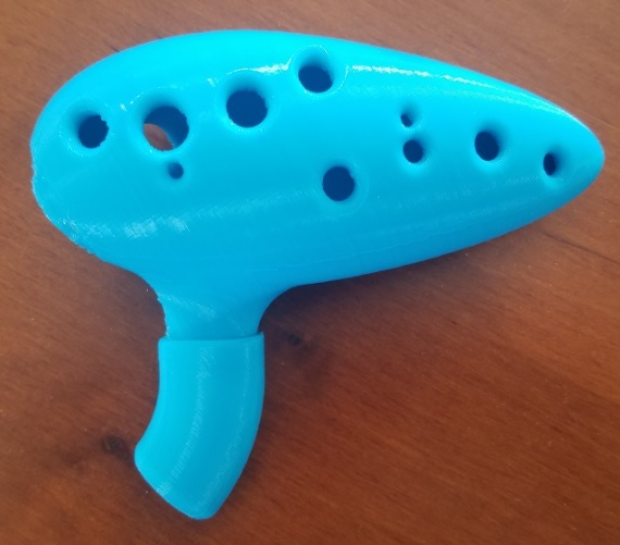 ocarina mouthpiece that changes the angle by 45 degrees by Shmoee