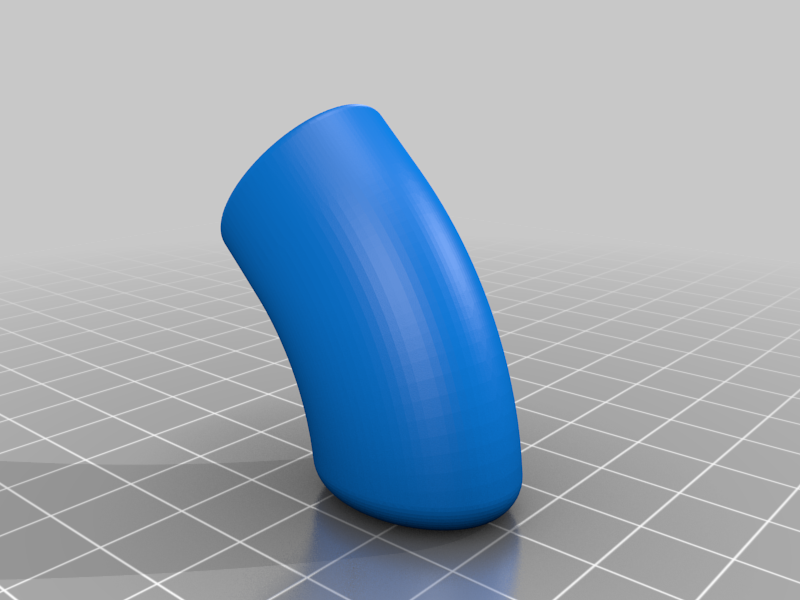 ocarina mouthpiece that changes the angle by 45 degrees by Shmoee