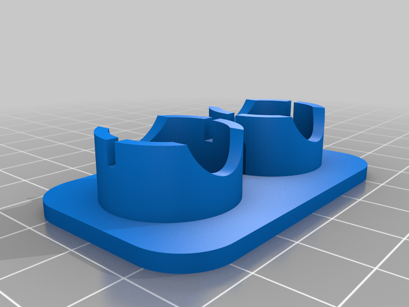 smaller paint by number two paint container pot holder by Shmoee