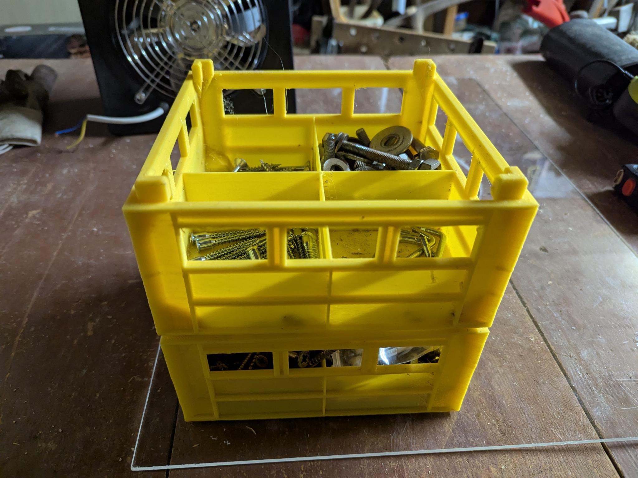 Stackable storage boxes | organizer | some variations