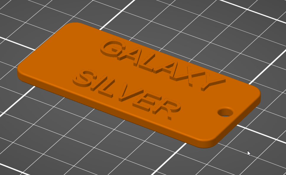 Filament sample galaxy silver