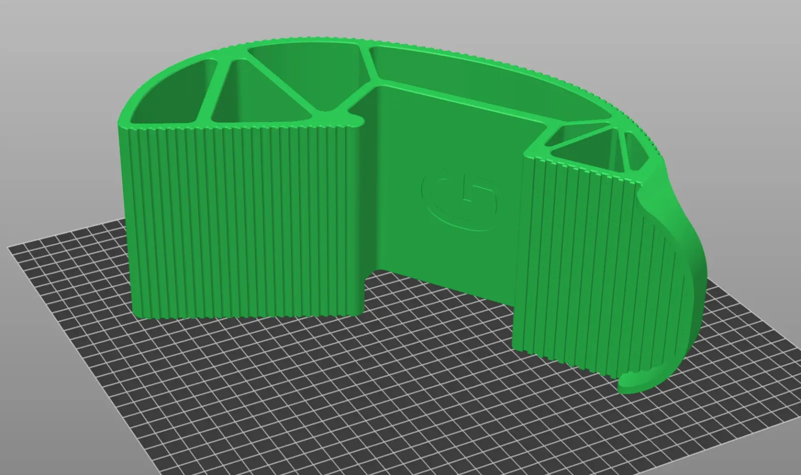 This design is based on a size 10 UK shoe size but can be used for smaller.