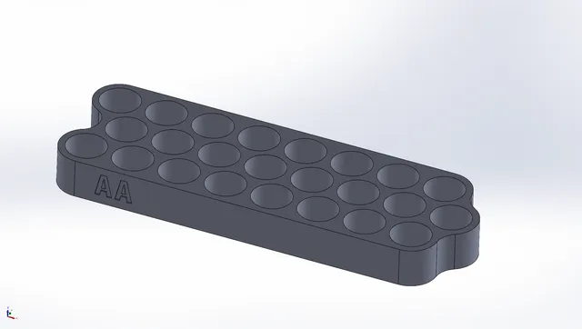 24 AA Battery Holder