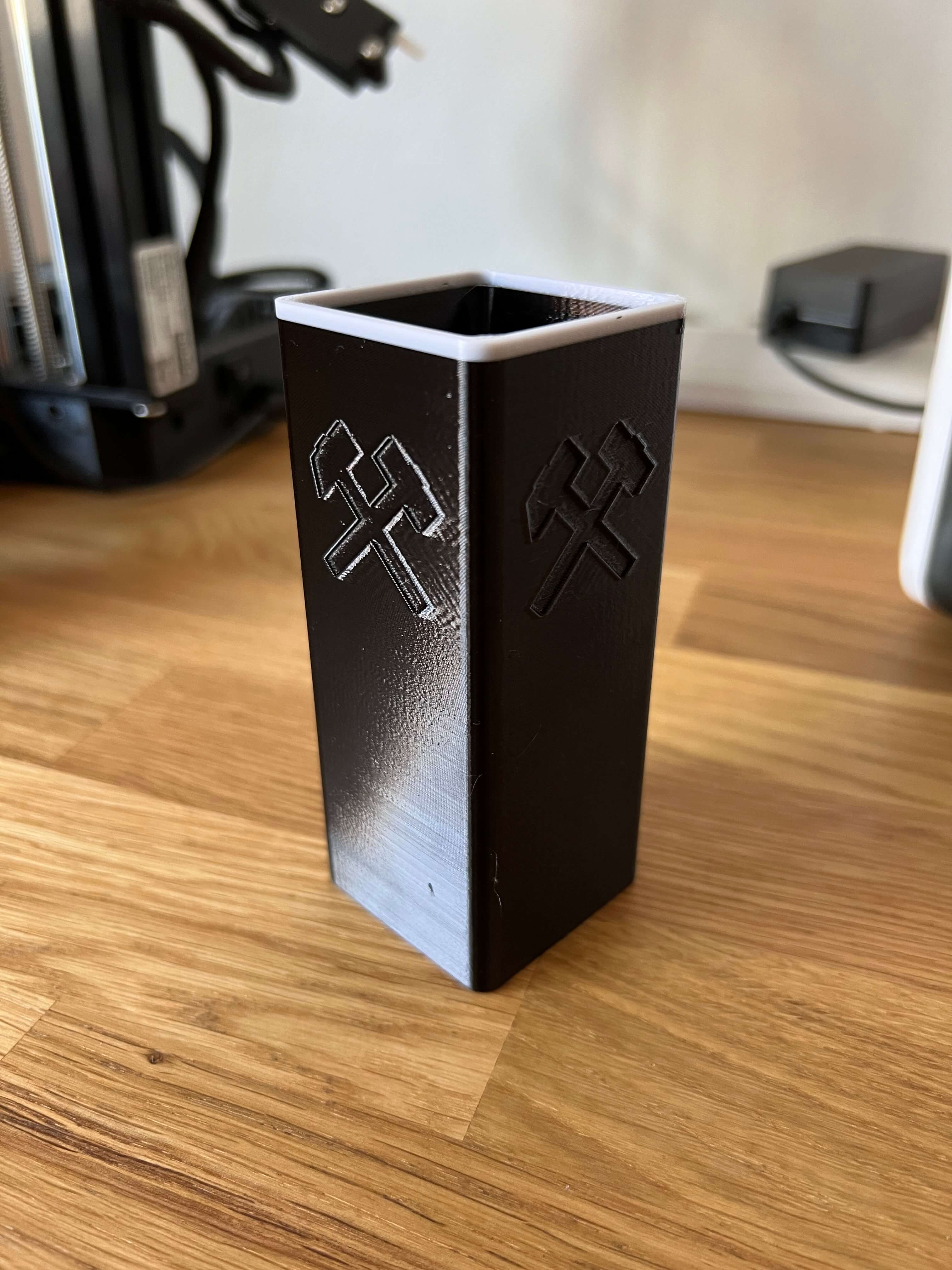 Box na kartáčky do sprchového koutu - klasický / hornický | Shower brush box - classic / mining