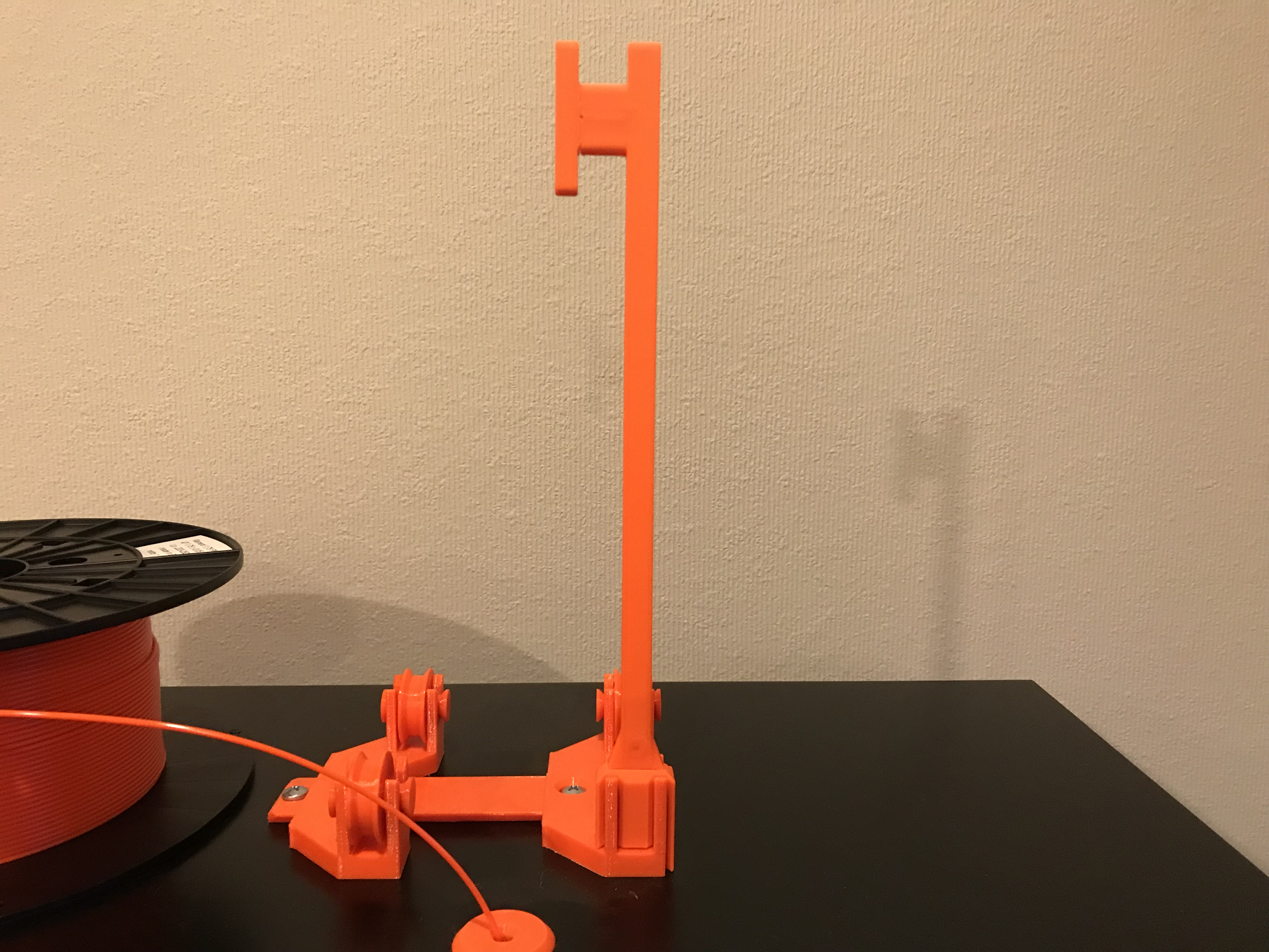 Sample Spool Holder + Adapter for 'Original Prusa i3 MK3 ENCLOSURE'