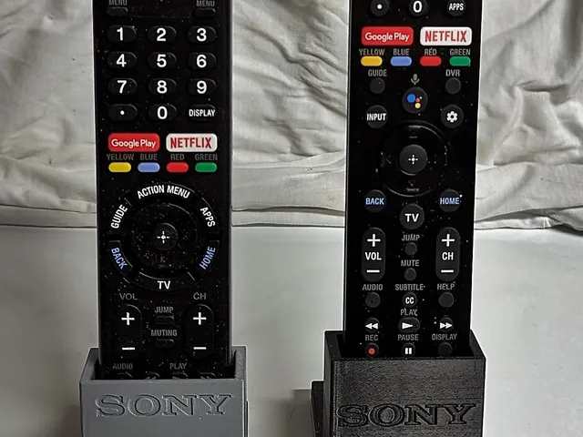 Sony TV remote holders for RMF-TX310U, RMF-TX500U, or similar