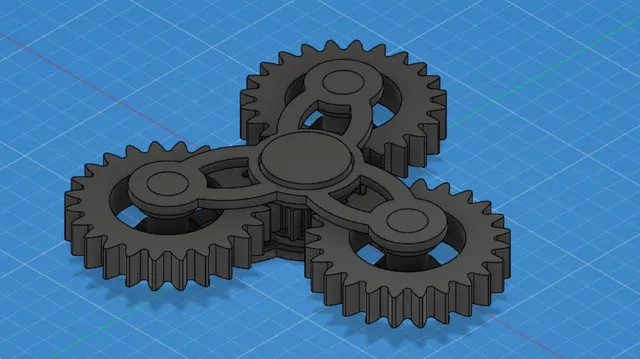 Gear Fidget Spinner