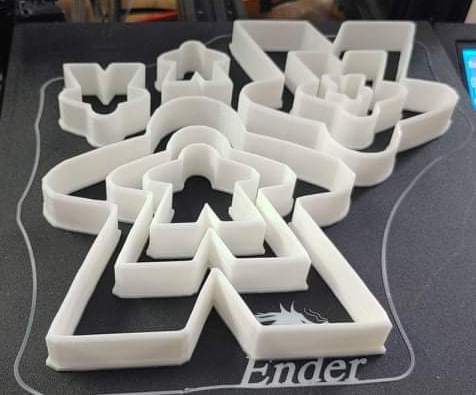 Meeple Cookie Cutters