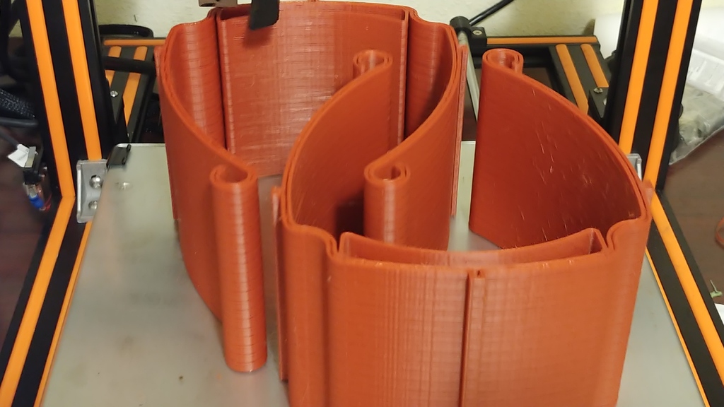 #3DVFaceShield Face Shield in perforated stacks of 20 USA 3 HOLE PUNCH — miniatura 2