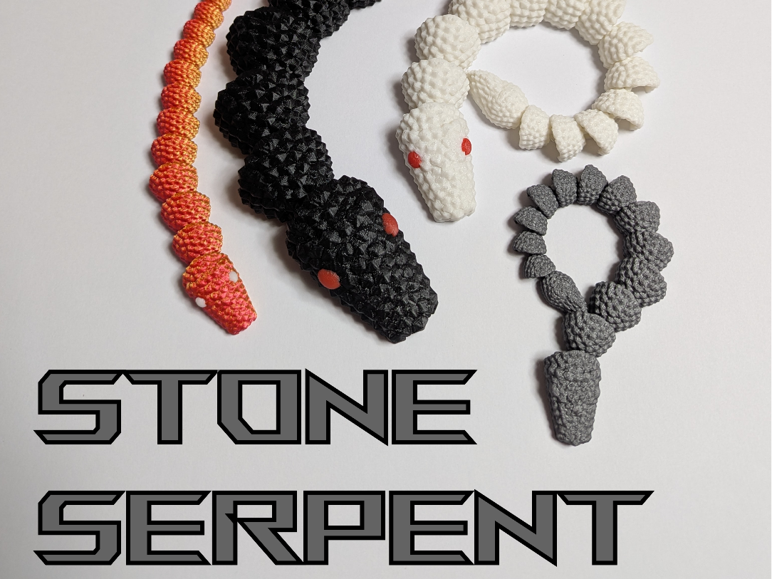 Stone Serpent | Articulated Rock Snake