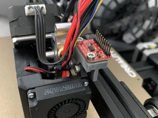 ADXL343 Mount for Micro Swiss NG Extruder