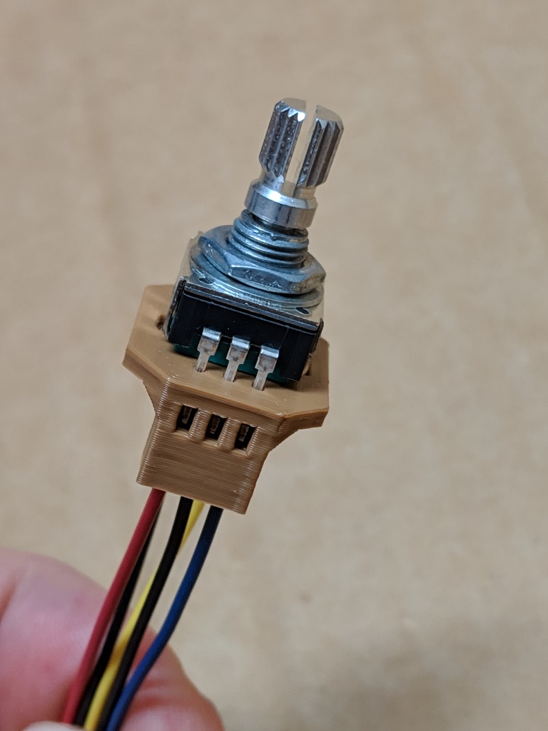 Connector For Rotary Encoder using JST-XH crimp pins by danbaker ...