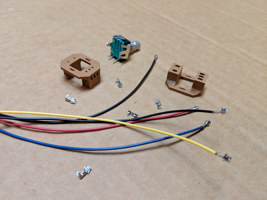 Connector For Rotary Encoder using JST-XH crimp pins by danbaker ...