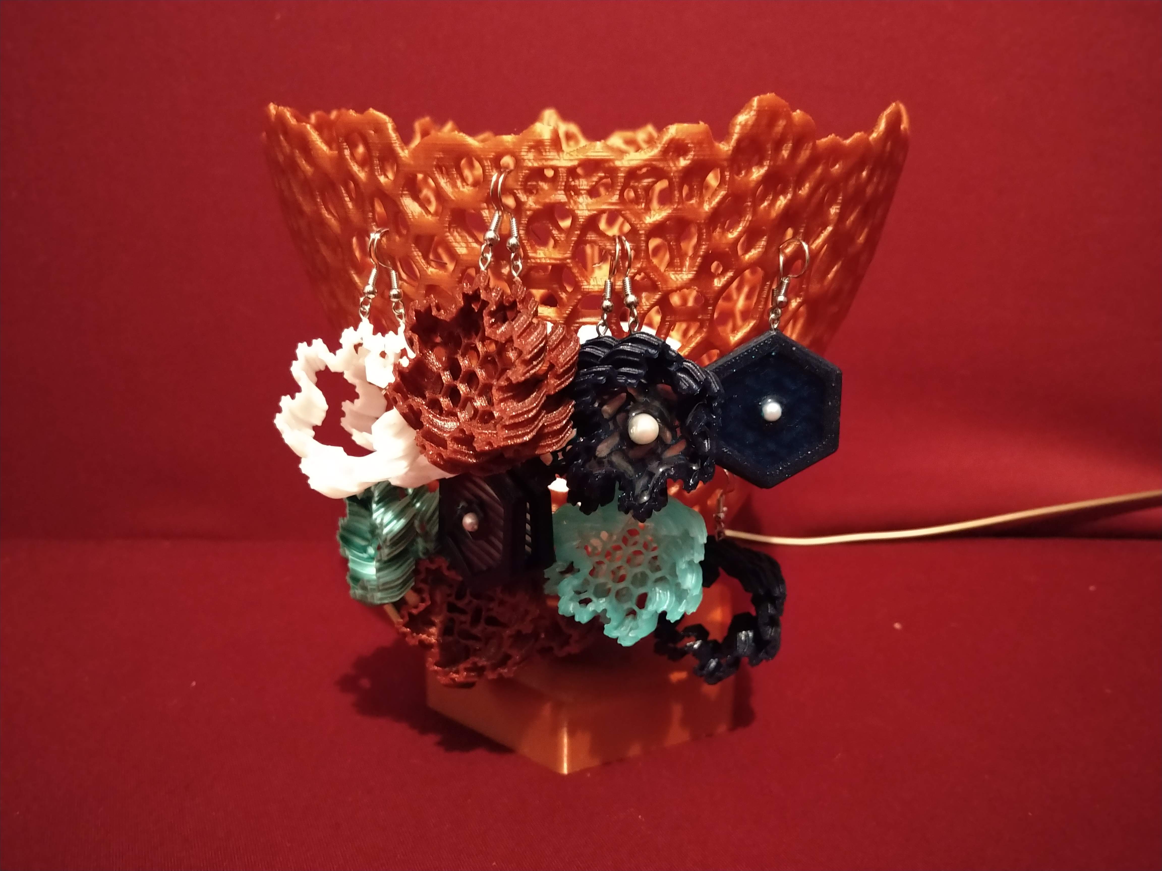 Miniatura 8 do modelo 3D Voronoi Lampshade E27
