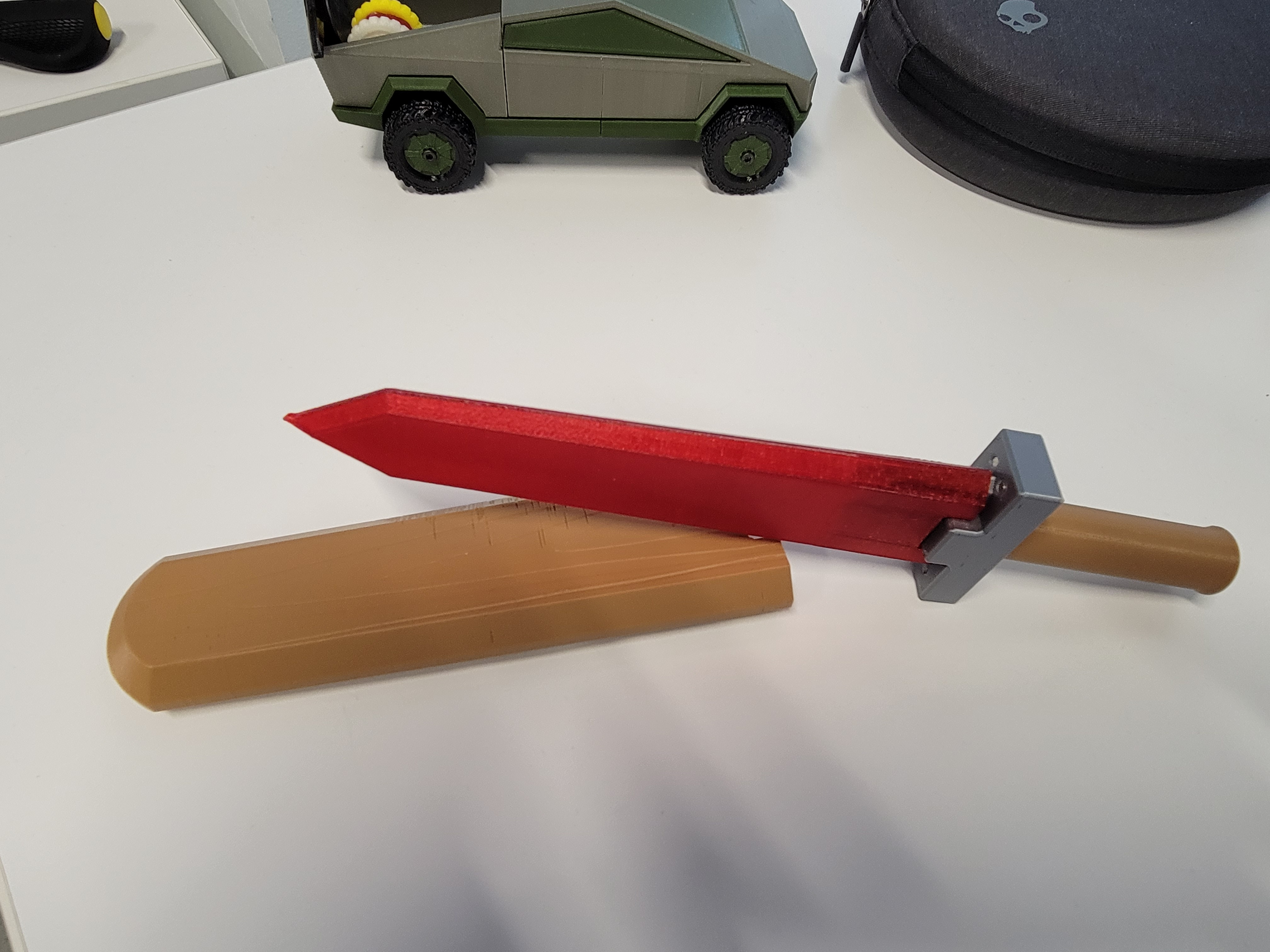 Sword made from the world tree's roots