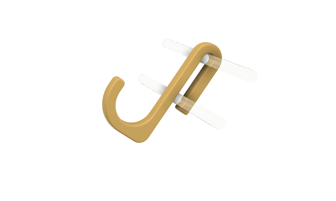 Miniatura 4 do modelo 3D Yet Another Wire Rack Hook