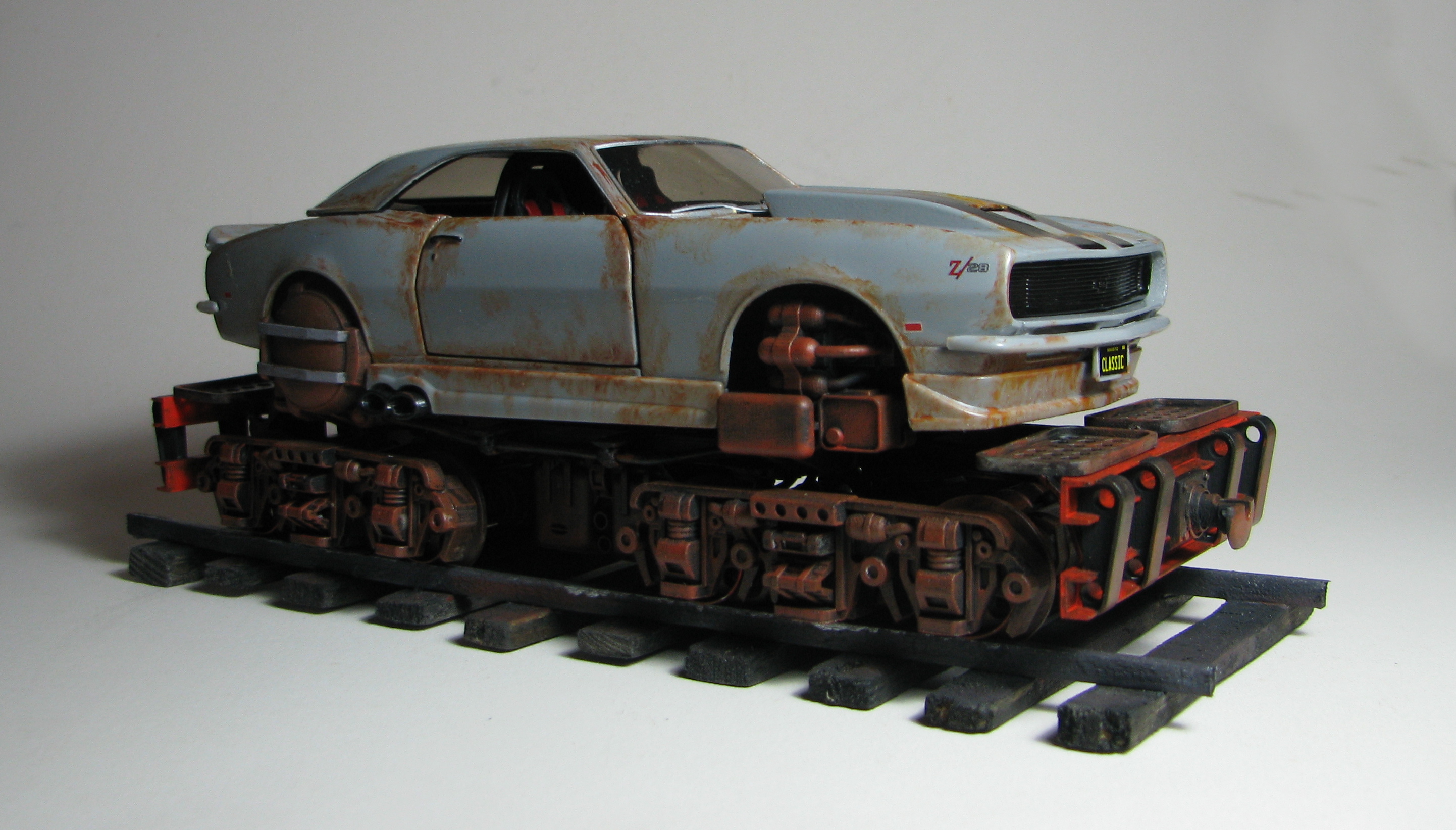 RailCar Hybrid Model Chassis by HamyTNT Download free STL model