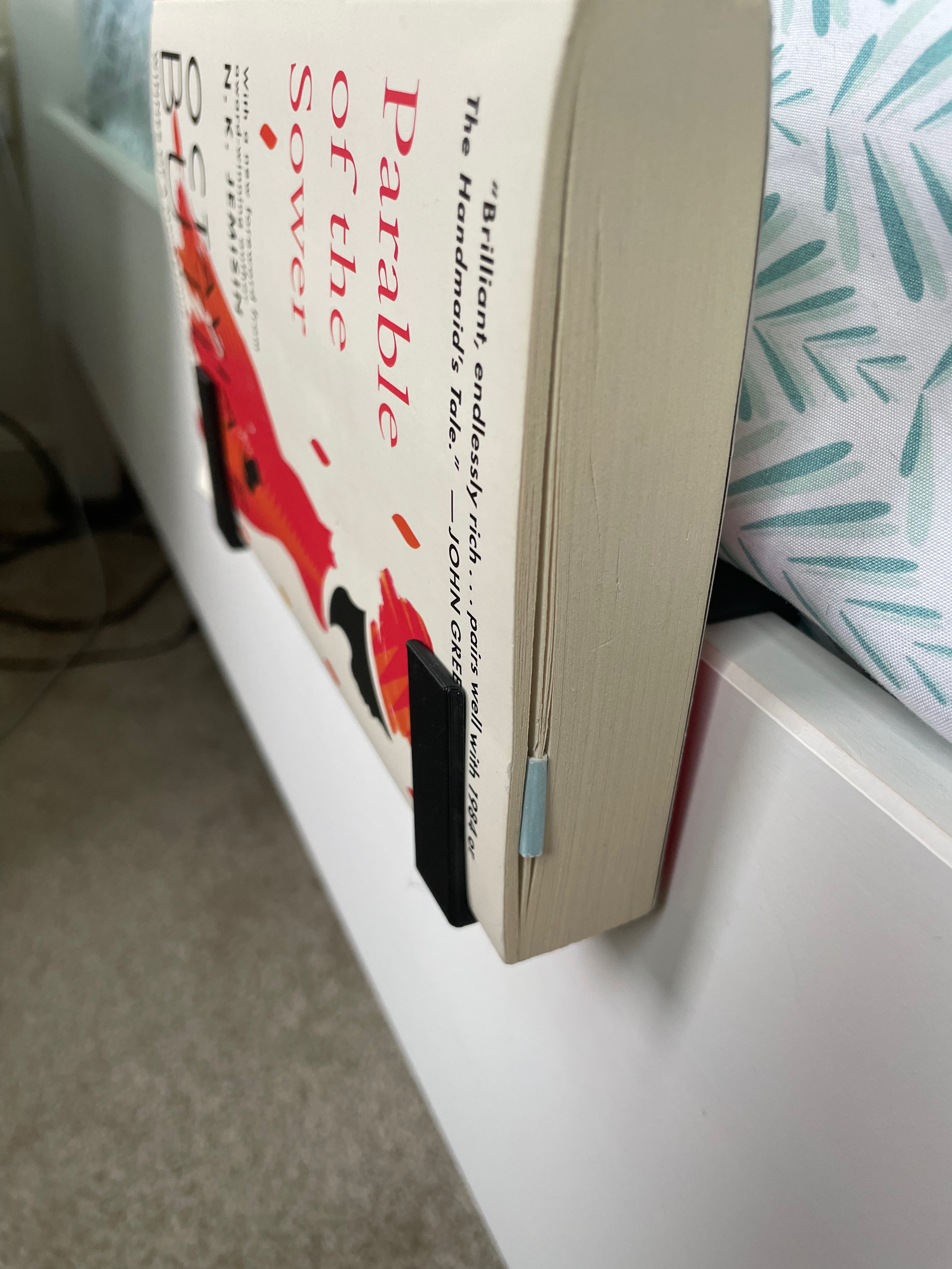 Bed side book stand